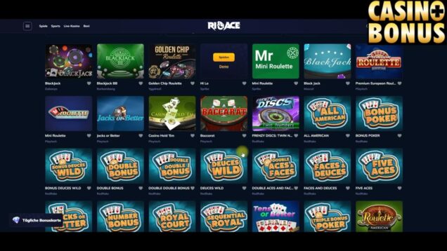 Dive Into the Glitzy World of Rioace Casino
